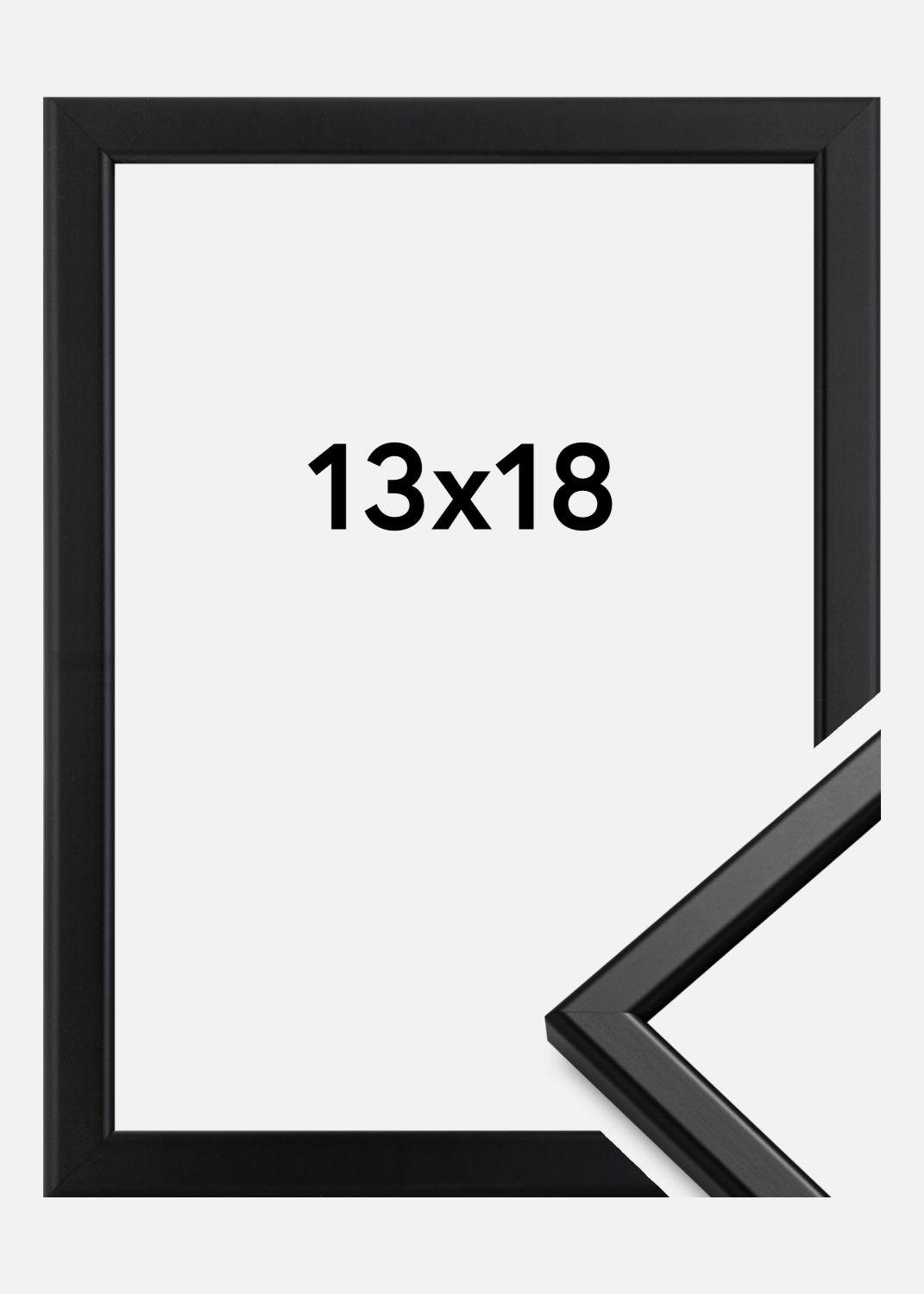 Product Image for Fotolijst Slim Mat Ontspiegeld Glas Zwart 13x18 cm
