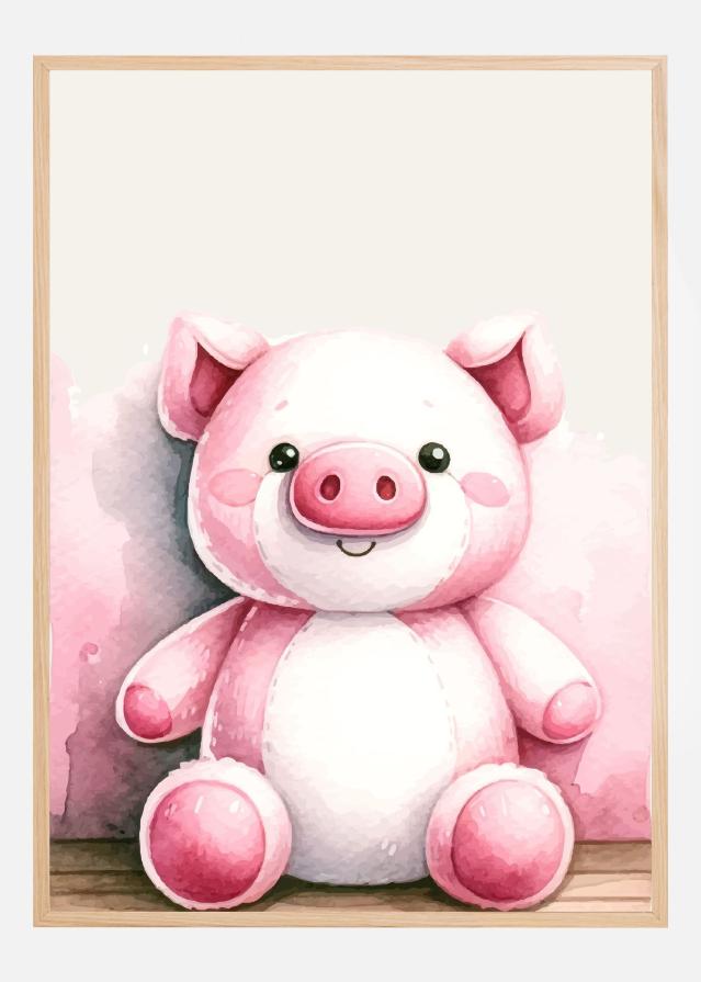 Bildverkstad Piglet Poster