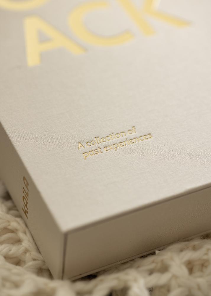 KAILA KAILA THROWBACK Warm Grey XL - Coffee Table Photo Album - 60 Foto's van 11x15 cm