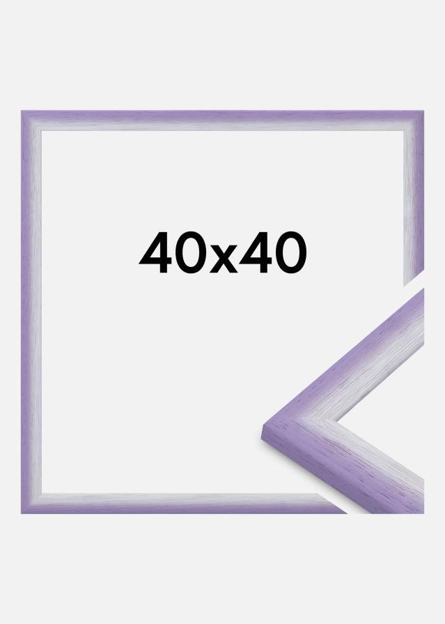 Jämtlands Ramfabrik Fotolijst Cornwall Acrylglas Lichtpaars 40x40 cm