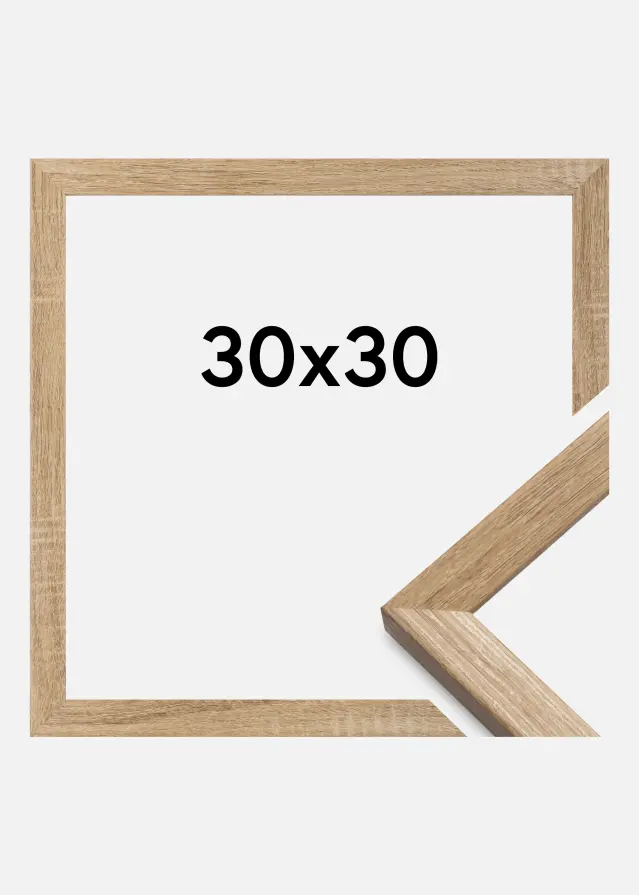 Walther Fotolijst Fiorito Licht Eikenhout 30x30 cm