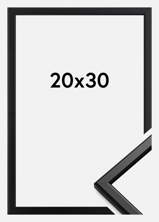 HHC Distribution Fotolijst Slim Mat Ontspiegeld Glas Zwart 20x30 cm