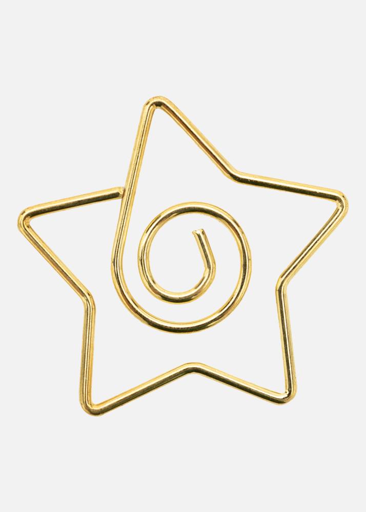 Walther PAC Metalen Paperclip Star Goud