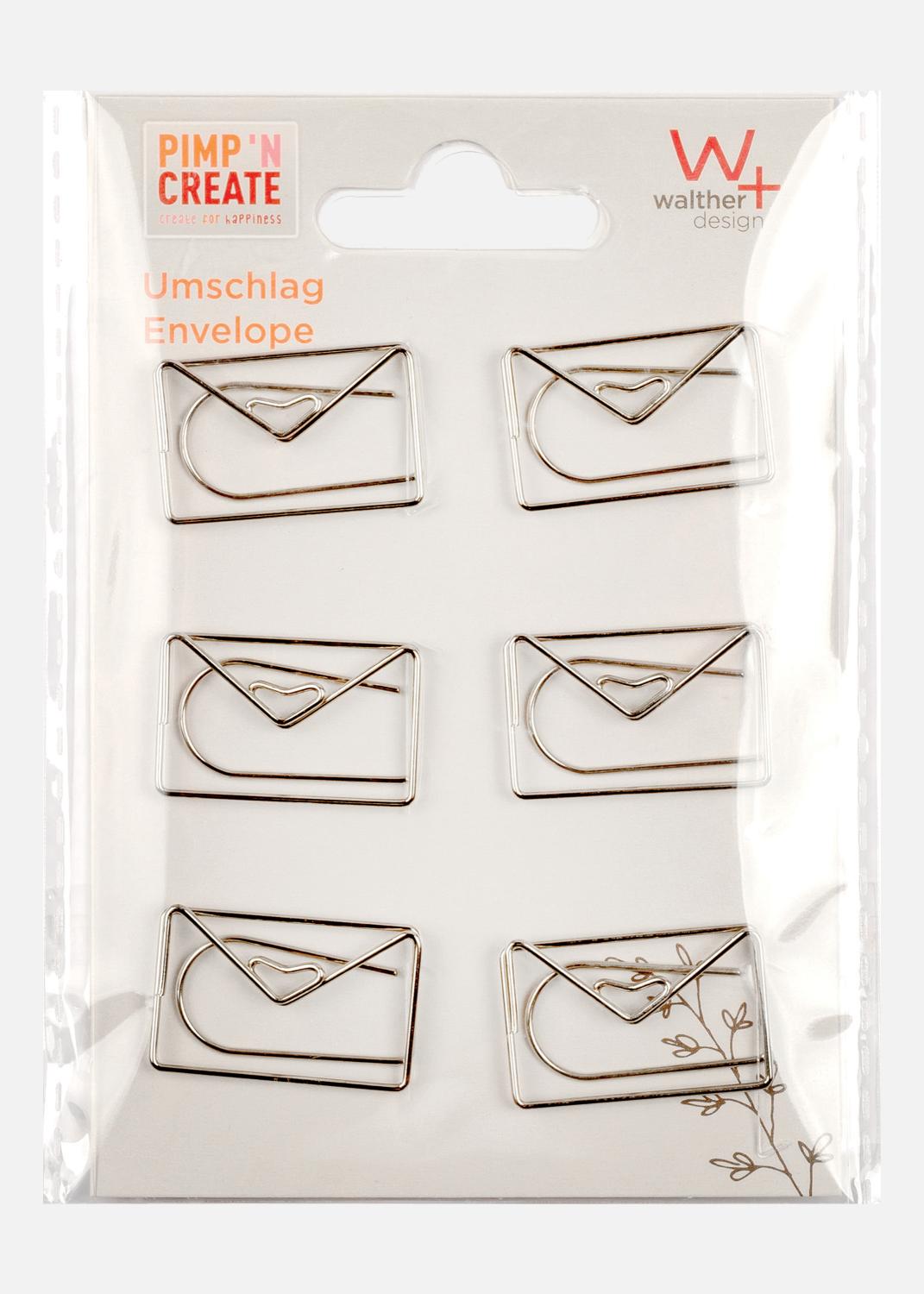 Product Image for PAC Metalen Paperclip Envelope Zilver