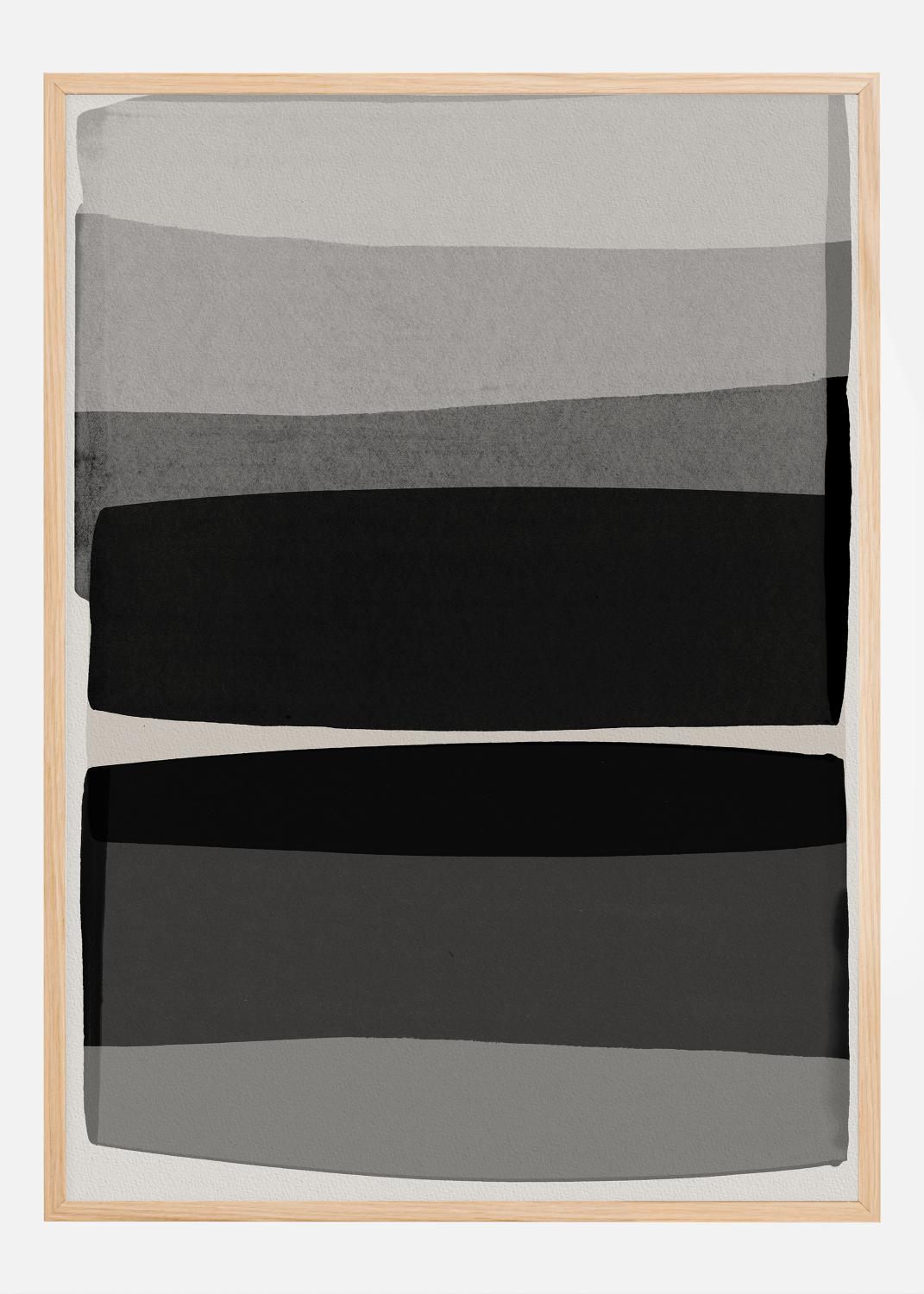 Product Image for Modern Black and White Poster (21x29.7 cm (A4))