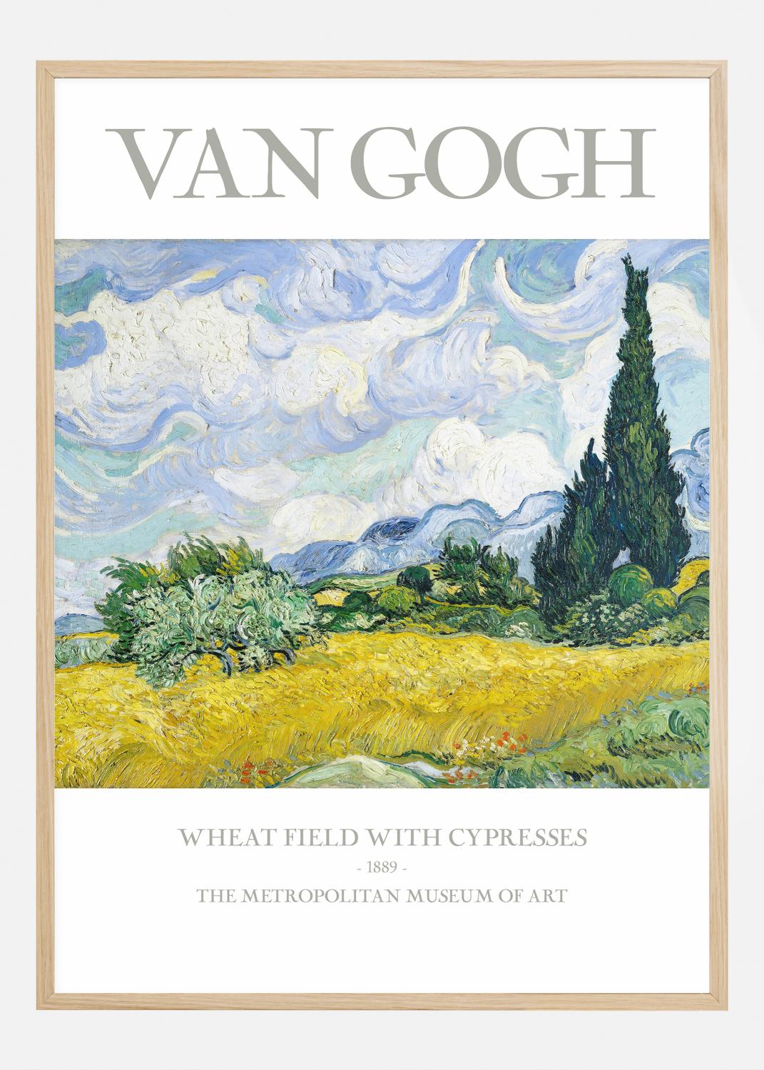 Product Image for VAN GOGH - Wheat Field With Cypresses Poster (21x29.7 cm (A4))