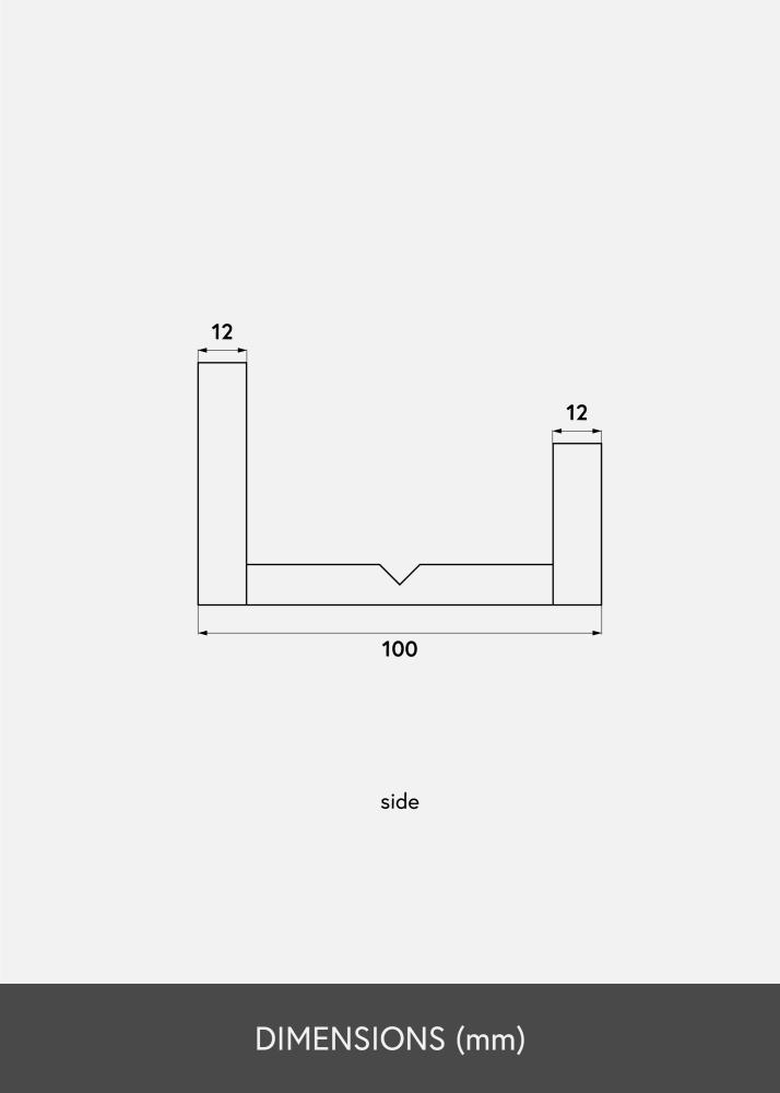 KAILA KAILA Fotoplank Massief Eiken 40 cm