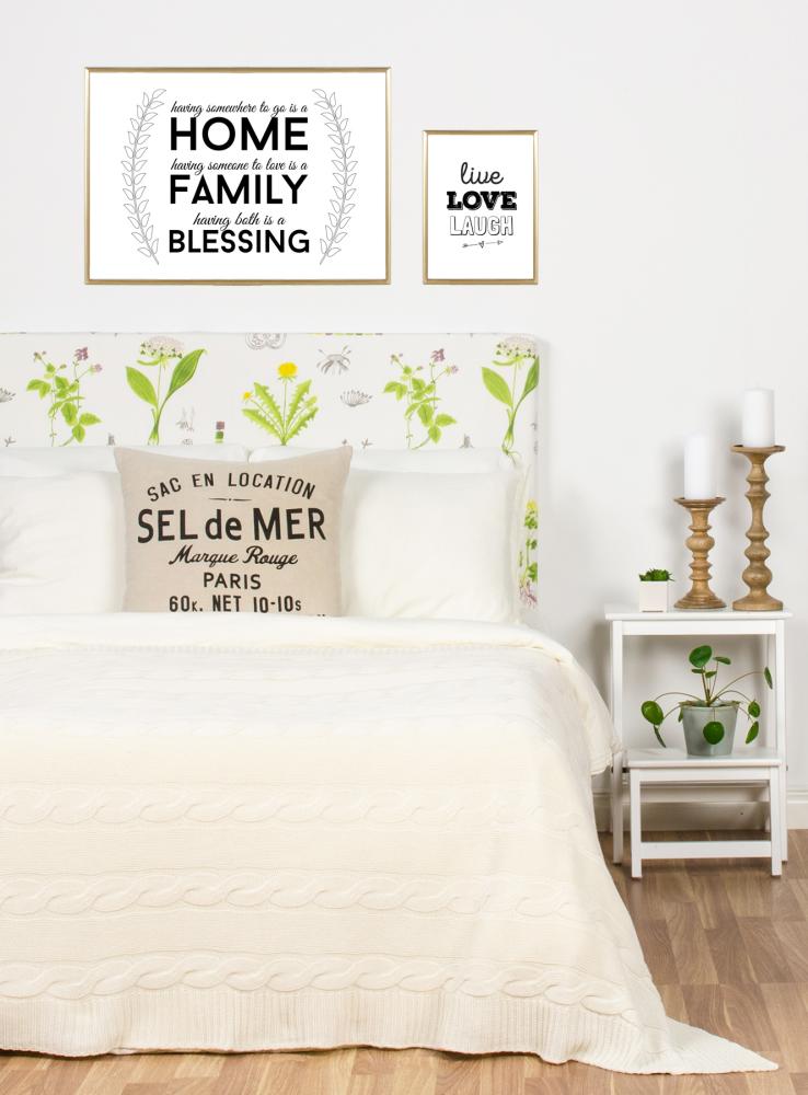 Bildverkstad Live Love Laugh Poster