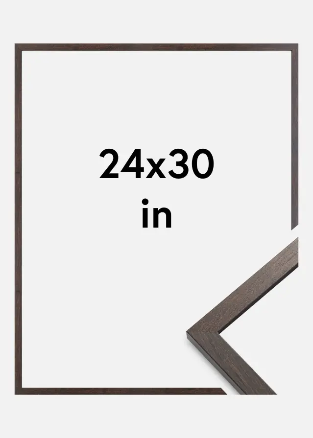 Artlink Fotolijst Trendy Acrylglas Walnoot 24x30 inches (60,96x76,2 cm)