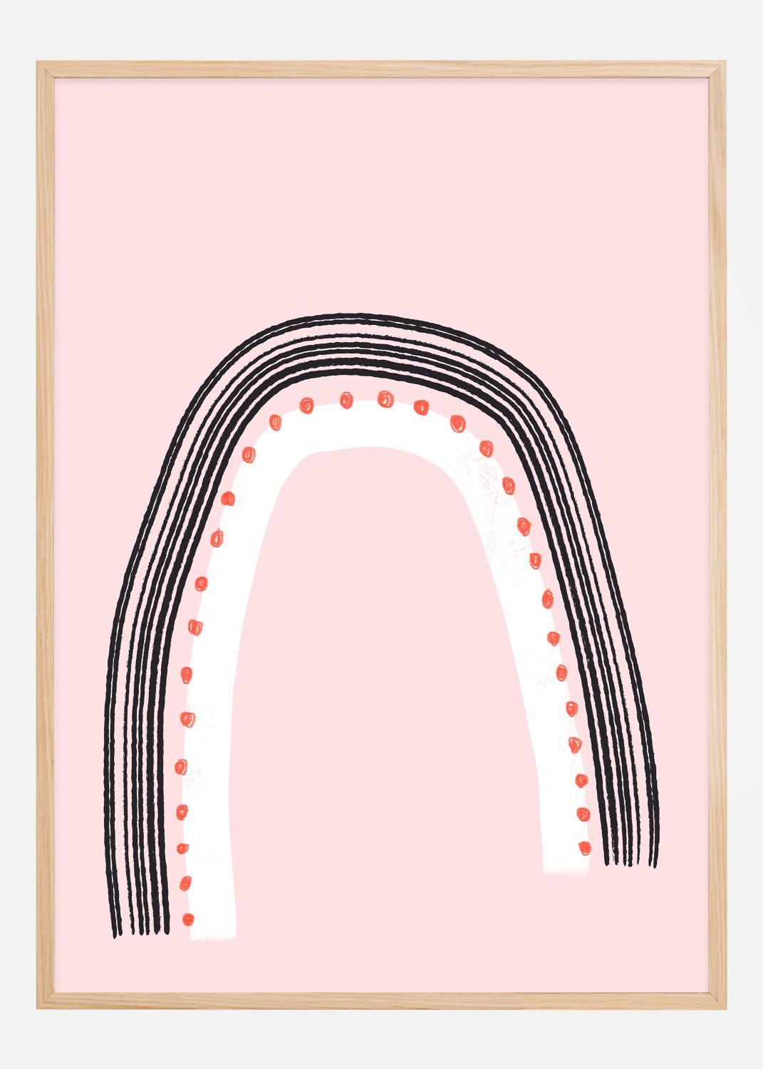 Product Image for Happy Rainbow Poster (21x29.7 cm (A4))