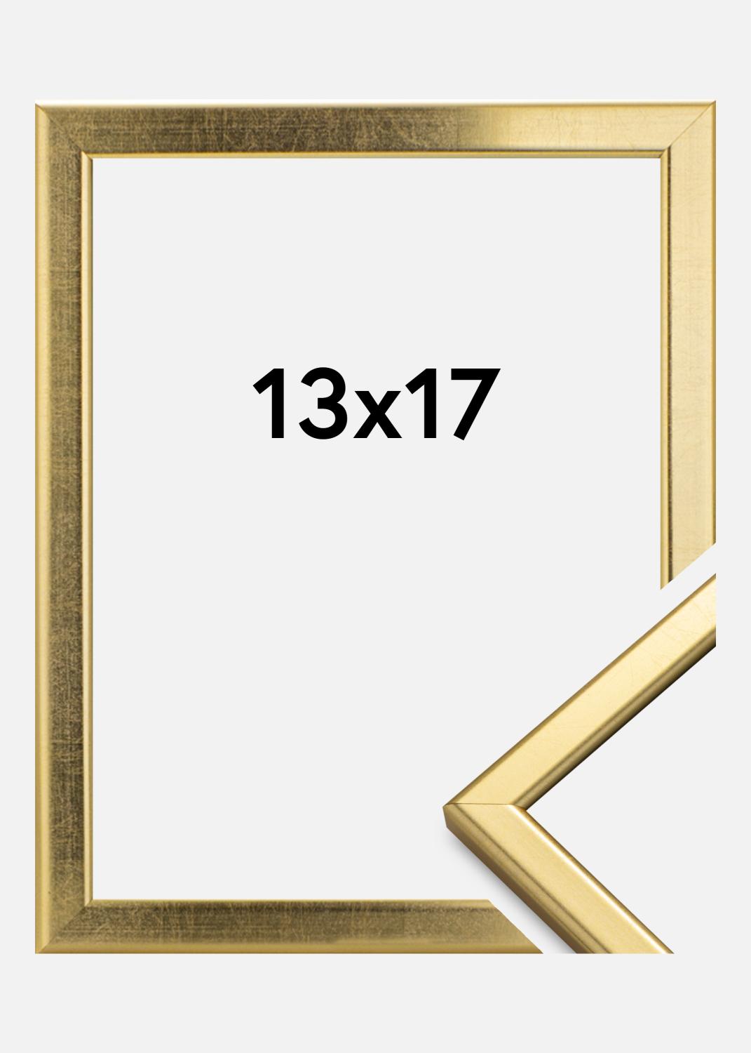 Product Image for Fotolijst Slim Mat Ontspiegeld Glas Goud 13x17 cm
