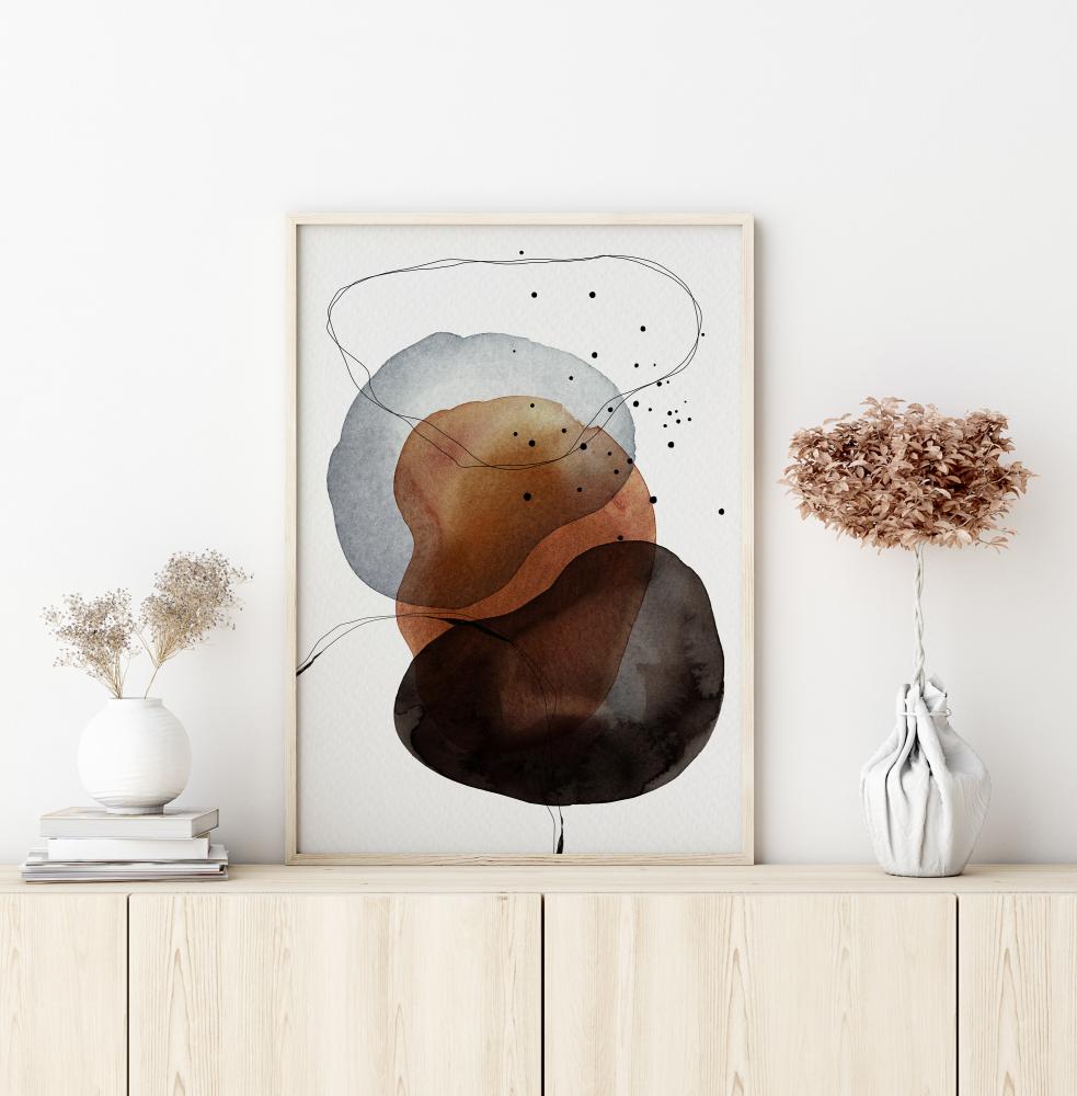 Bildverkstad Watercolor Art No 15 Poster
