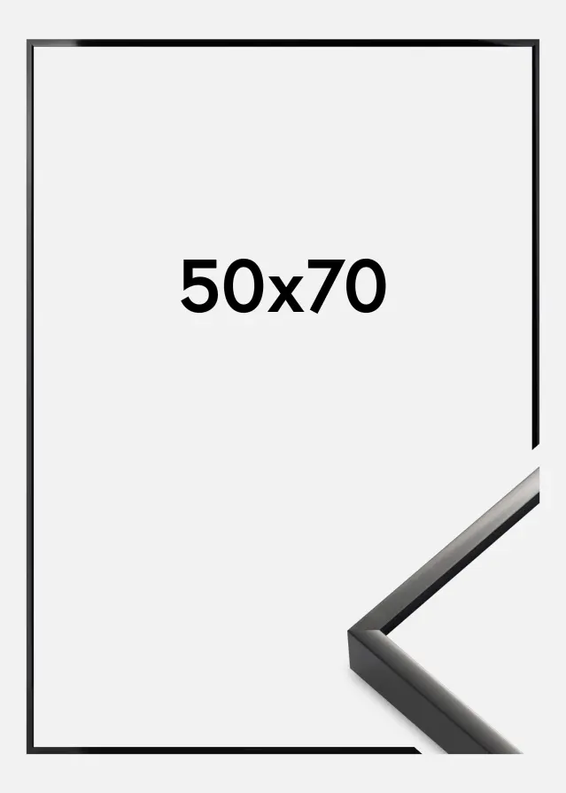 Nielsen Fotolijst Nielsen Premium Alpha Blank Zwart 50x70 cm