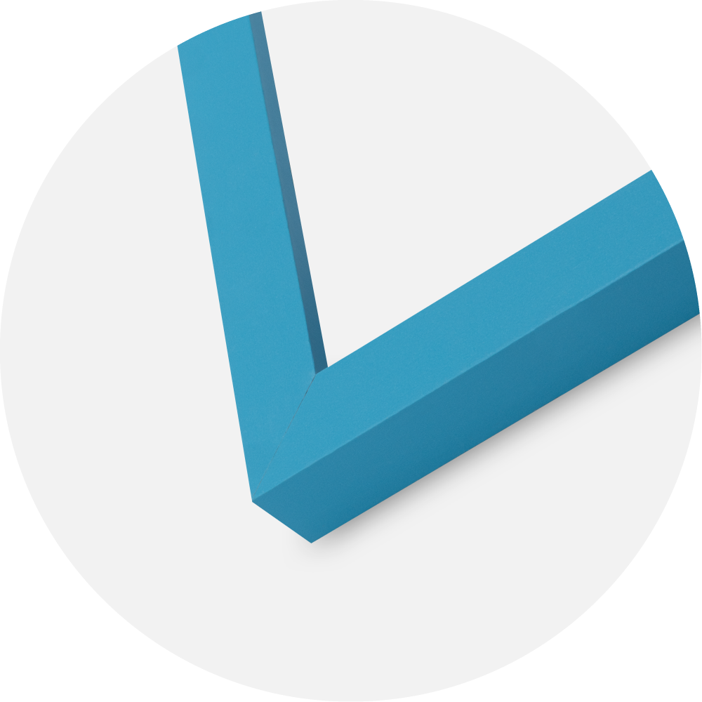 Jämtlands Ramfabrik Fotolijst Selection Acrylglas Light Blue 30x30 cm