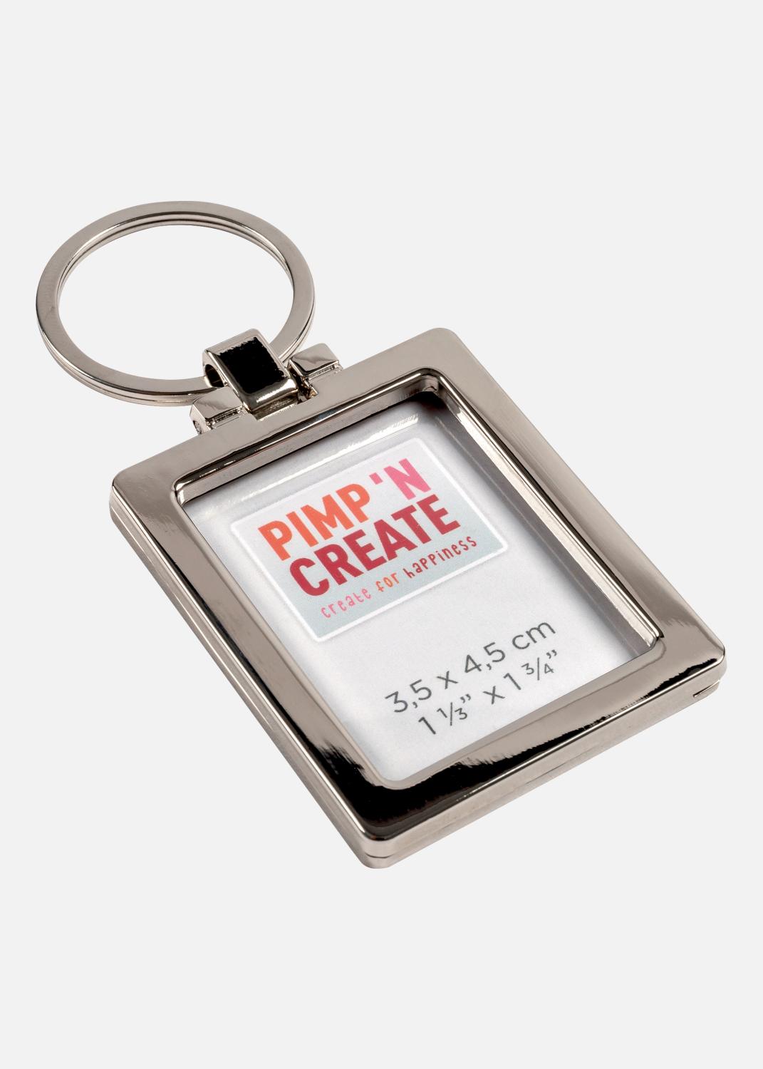 Product Image for PAC Sleutelhanger Zilver voor 1 foto van 3,5x4,5 cm