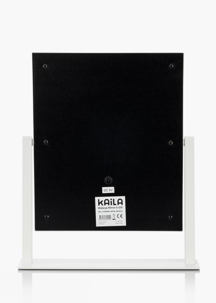 KAILA KAILA Make-up spiegel VII Wit - 30x36 cm