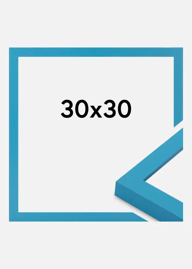 Jämtlands Ramfabrik Fotolijst Selection Acrylglas Light Blue 30x30 cm