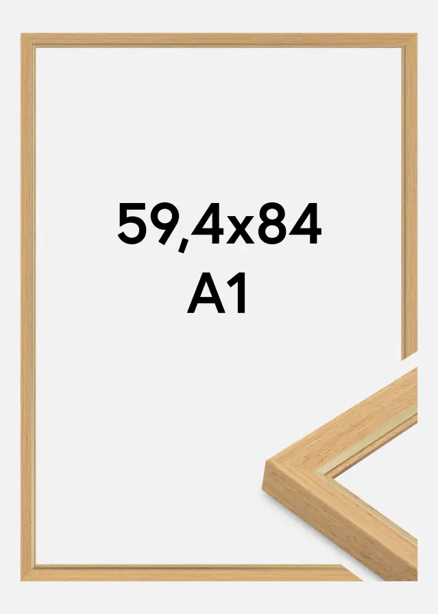 Jämtlands Ramfabrik Fotolijst Apex Acrylglas Beuk 59,4x84 cm (A1)