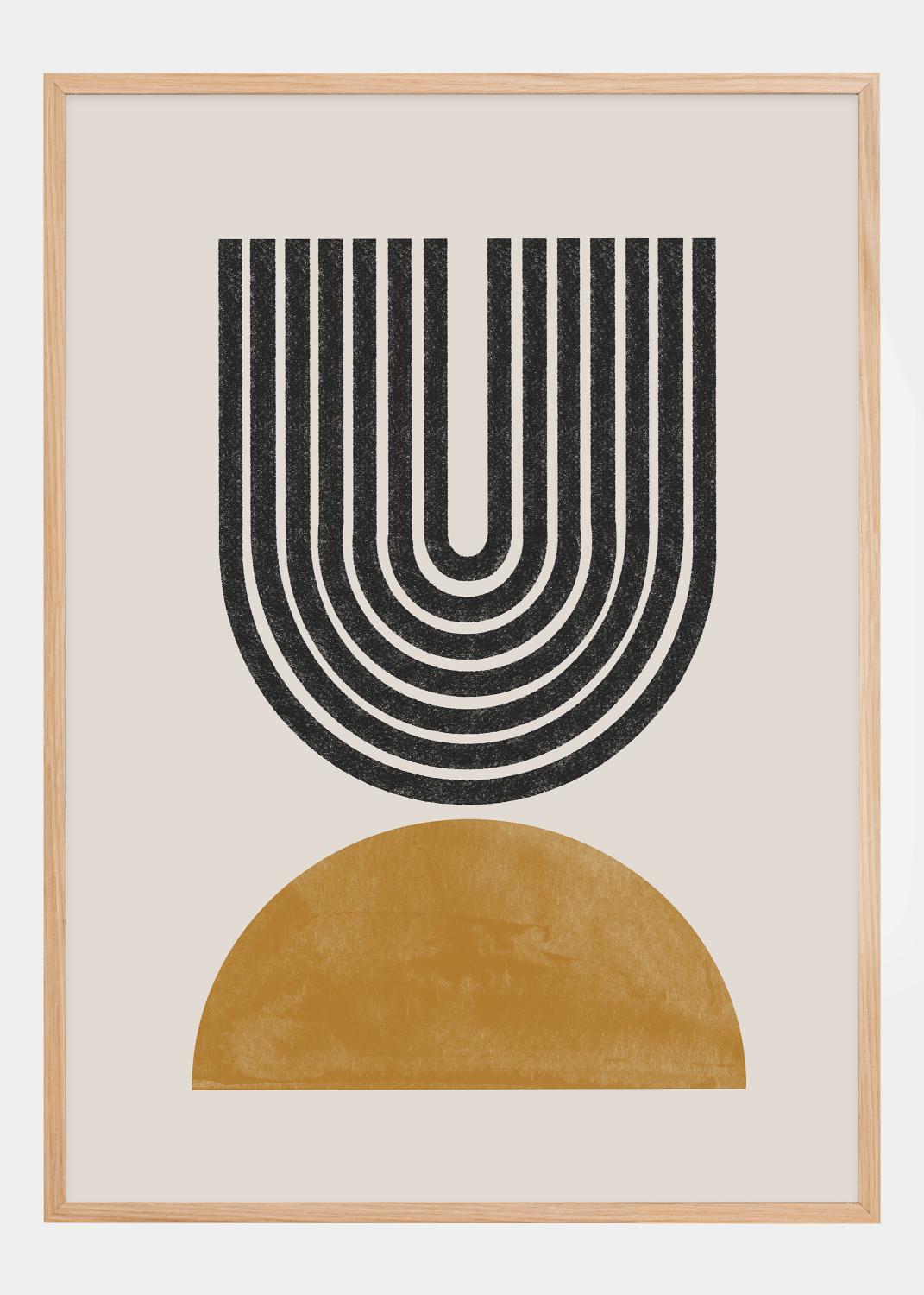 Product Image for Mid Century Modern No1 Poster (21x29.7 cm (A4))