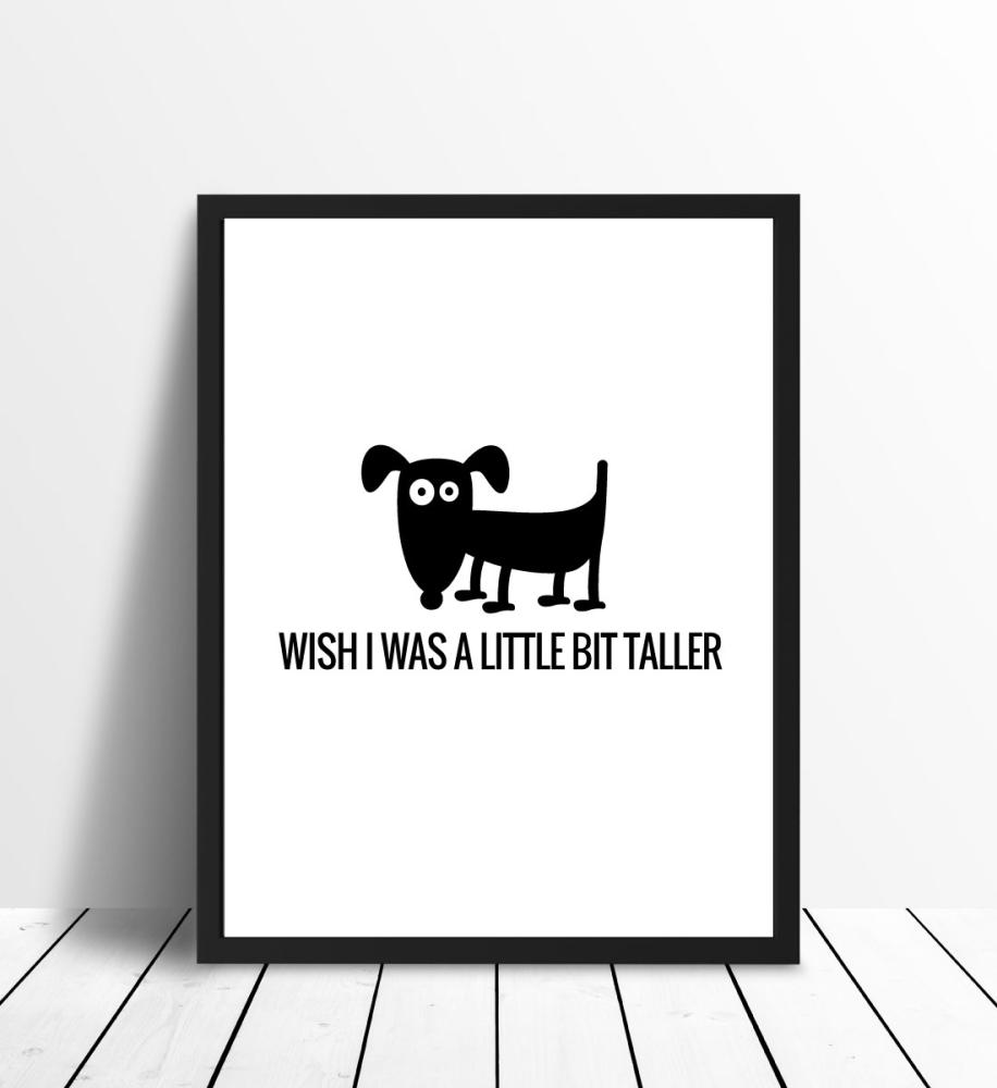 Bildverkstad Hund Little Poster