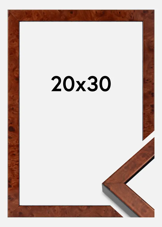 Mavanti Fotolijst Hermes Acrylglas Burr Walnut 20x30 cm
