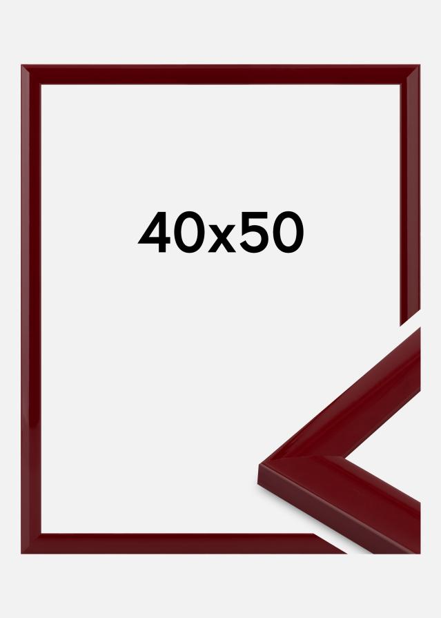 Jämtlands Ramfabrik Fotolijst Dorset Acrylglas Donkerrood 40x50 cm