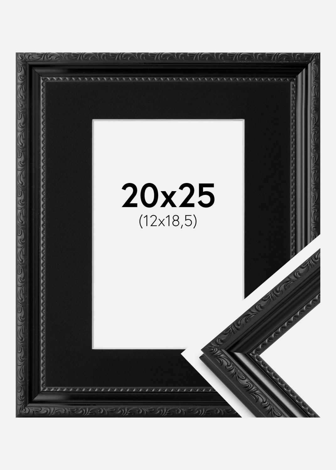 Product Image for Fotolijst Abisko Zwart 20x25 cm - Passe-partout Zwart 13x19,5 cm