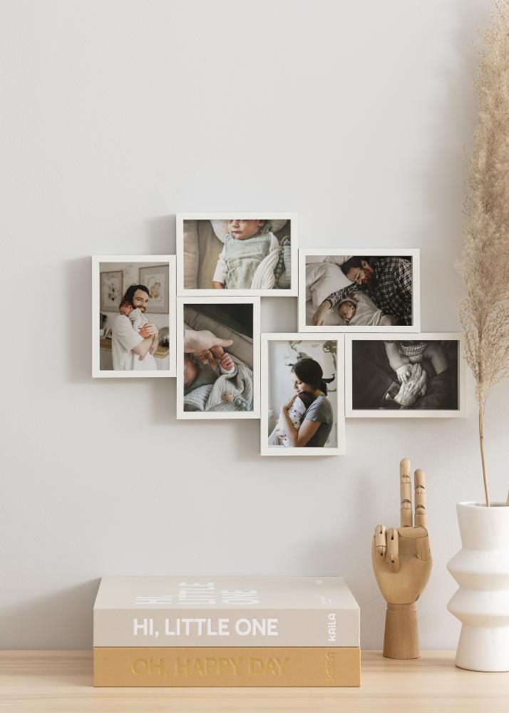 Walther Modern Living Collagelijst Wit - 6 Foto's