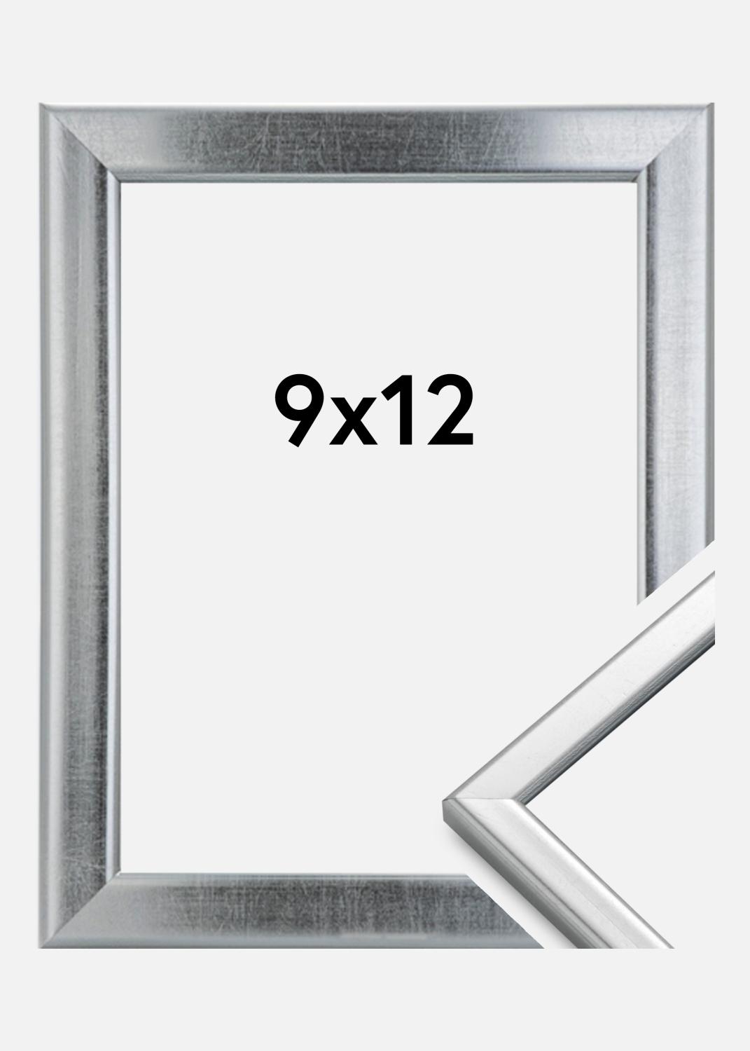 Product Image for Fotolijst Slim Mat Ontspiegeld Glas Zilver 9x12 cm