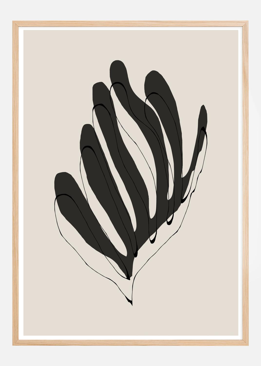 Product Image for Modern Flower Poster (21x29.7 cm (A4))