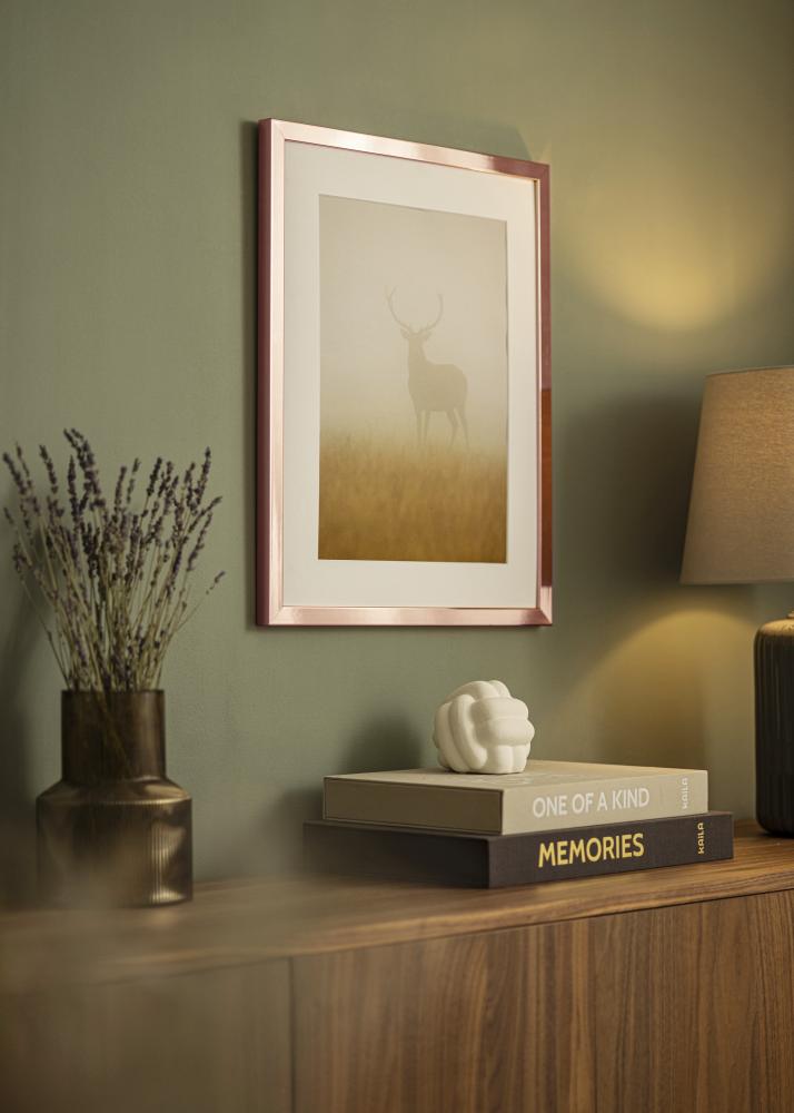 Ramverkstad Fotolijst Devon Roségoud - Formaat naar keuze