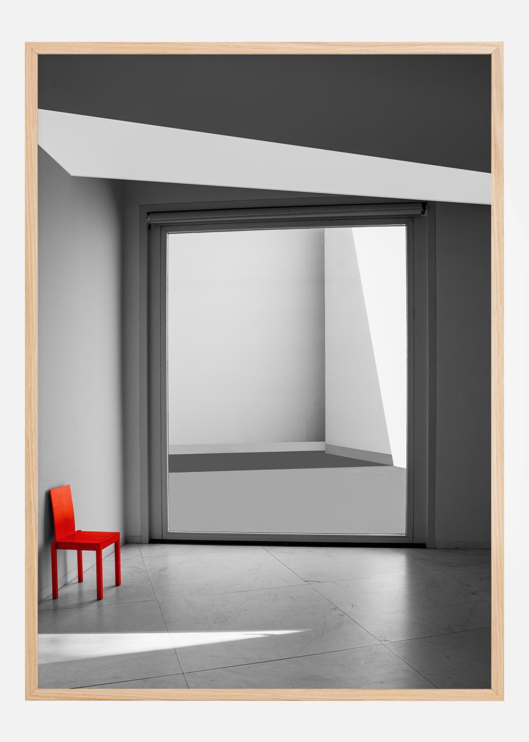Product Image for The red chair Poster (30x40 cm)