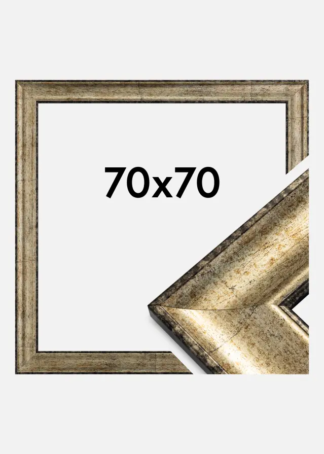 Galleri 1 Fotolijst Saltsjöbaden Acrylglas Antiek goud 70x70 cm