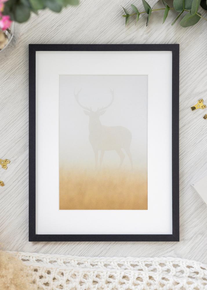 Jämtlands Ramfabrik Fotolijst Trendy Acrylglas Zwart 7x22 cm