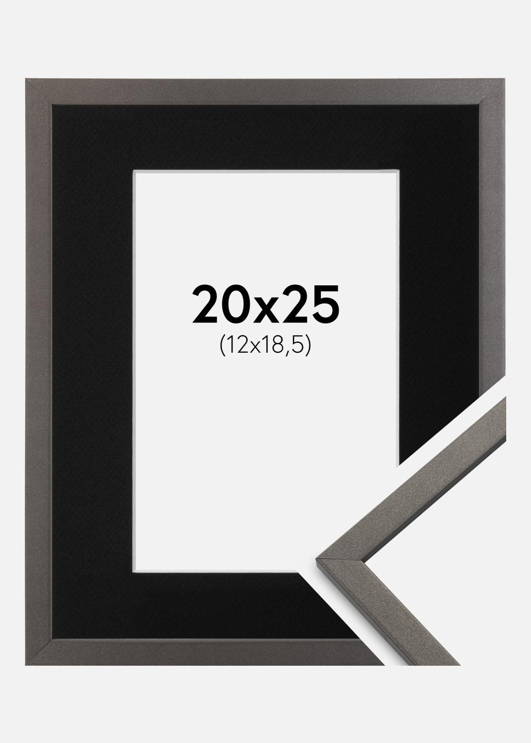 Product Image for Fotolijst Edsbyn Grafiet 20x25 cm - Passe-partout Zwart 13x19,5 cm