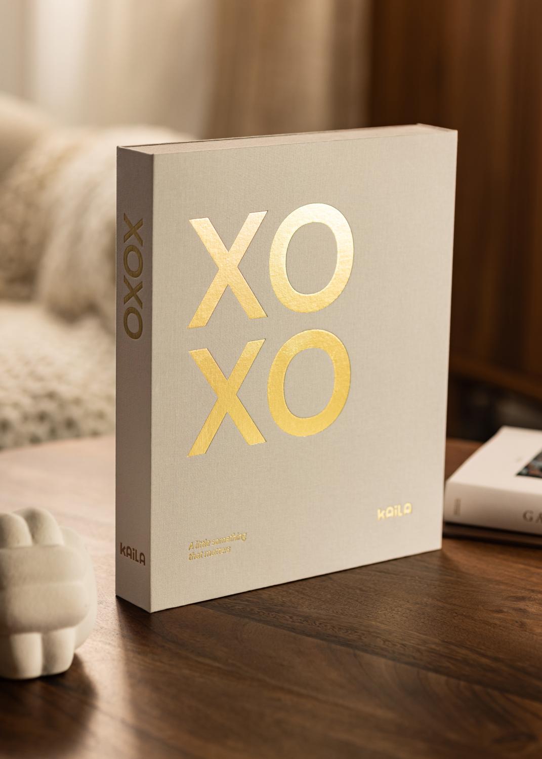 Product Image for KAILA XOXO Creme - Coffee Table Photo Album (60 Zwarte zijden)