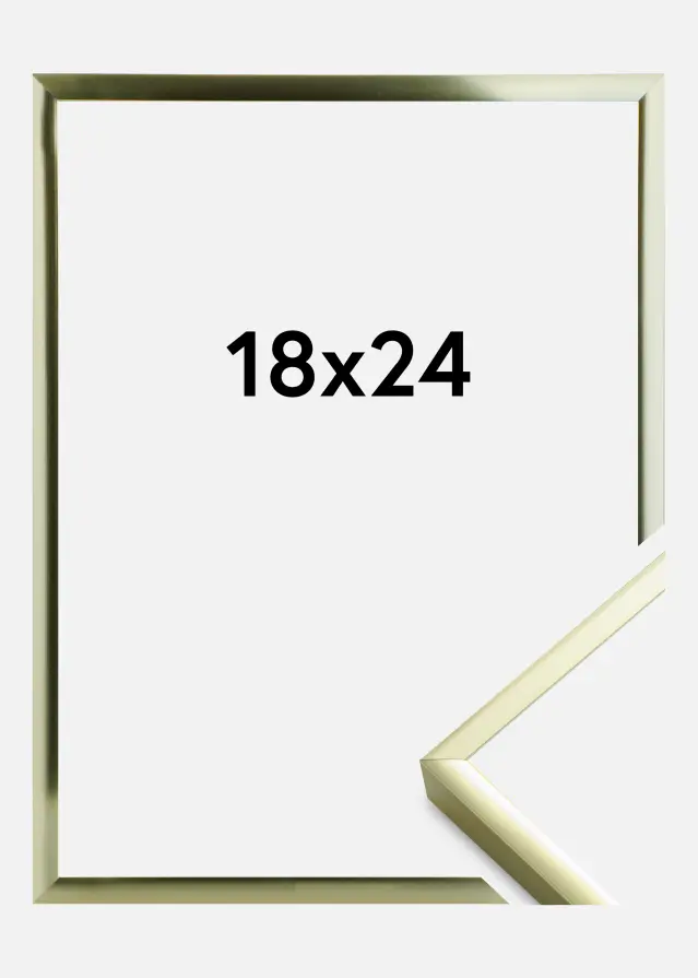 Artlink Fotolijst Poster Aluminum Gold 18x24 cm