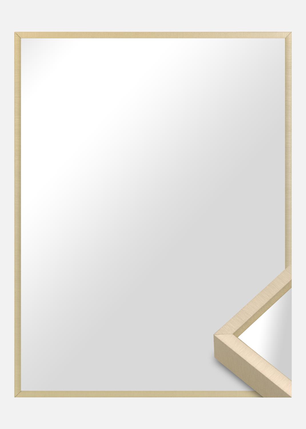 Product Image for Spegel Nielsen Premium Alpha Geborsteld Goud - Eigen afmetingen