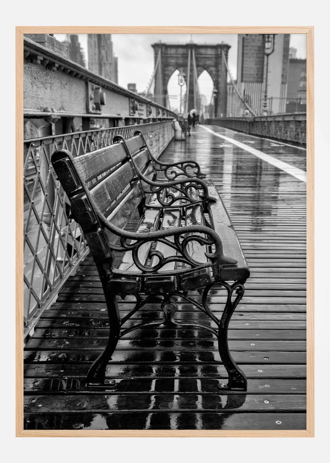 Product Image for Rainy day on the bridge Poster (21x29.7 cm (A4))