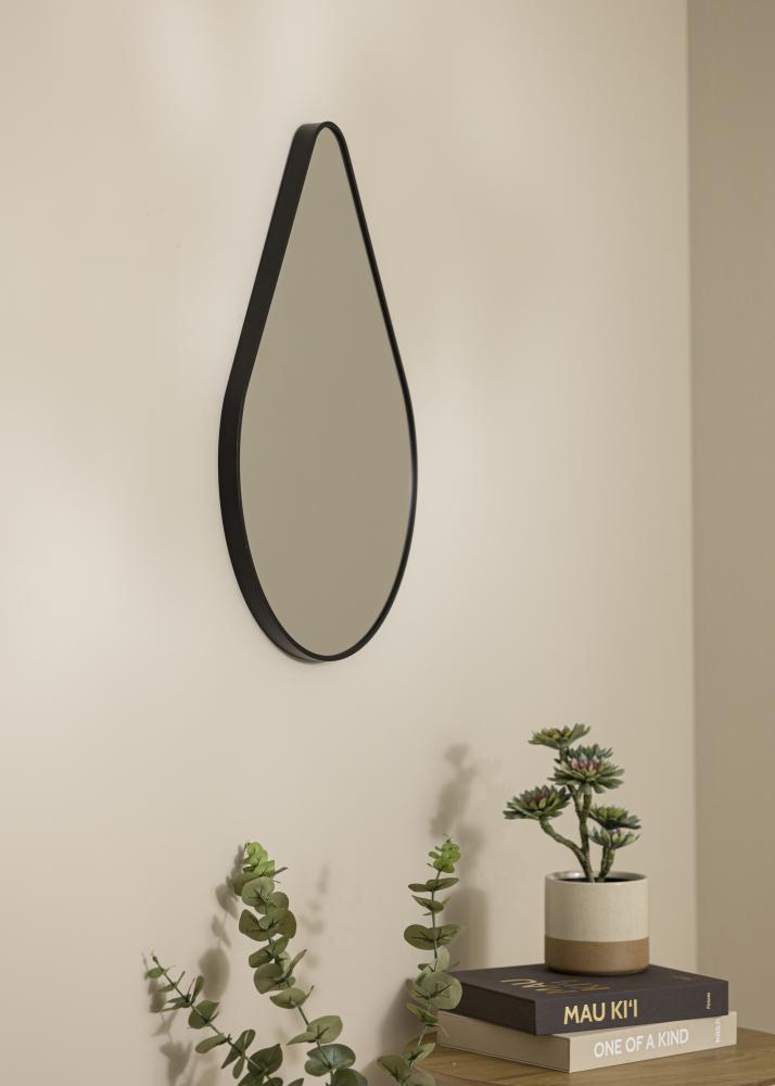 Artlink Spiegel Water Drop Zwart 51x71 cm