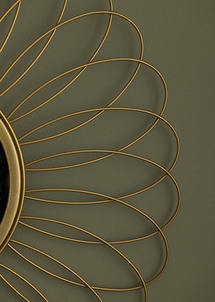 KAILA KAILA Spiegel Flower - Goud 50 cm Ø
