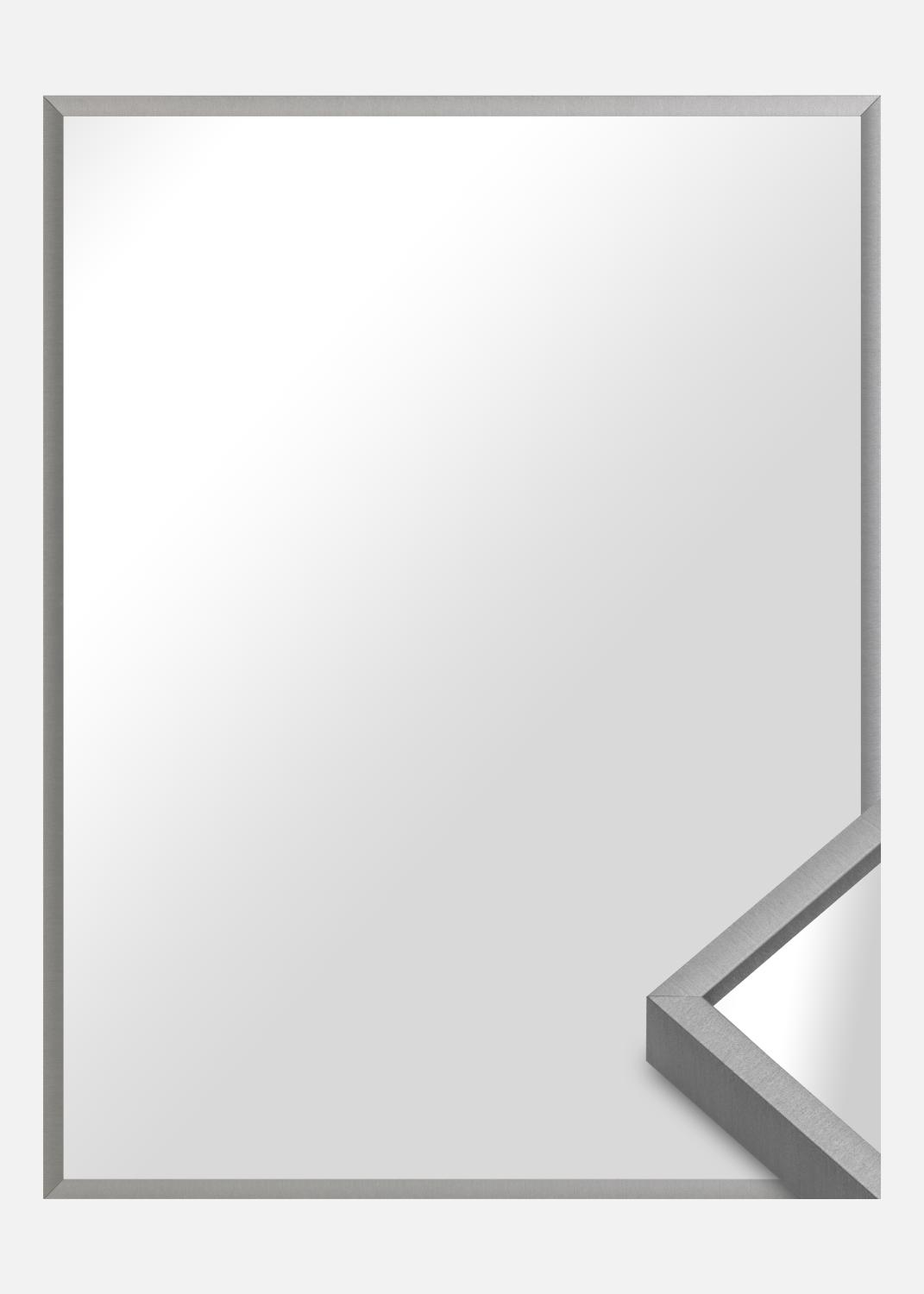 Product Image for Spiegel Nilsen Premium Alpha Geborsteld Staal - Eigen afmetingen