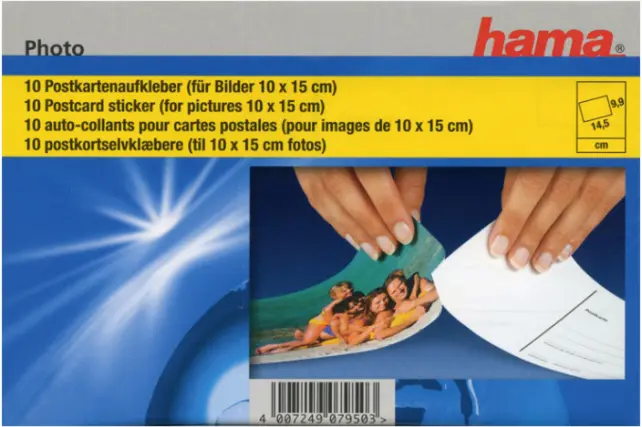  Hama ansichtskaartachterkant 10x15 cm - 10 pack