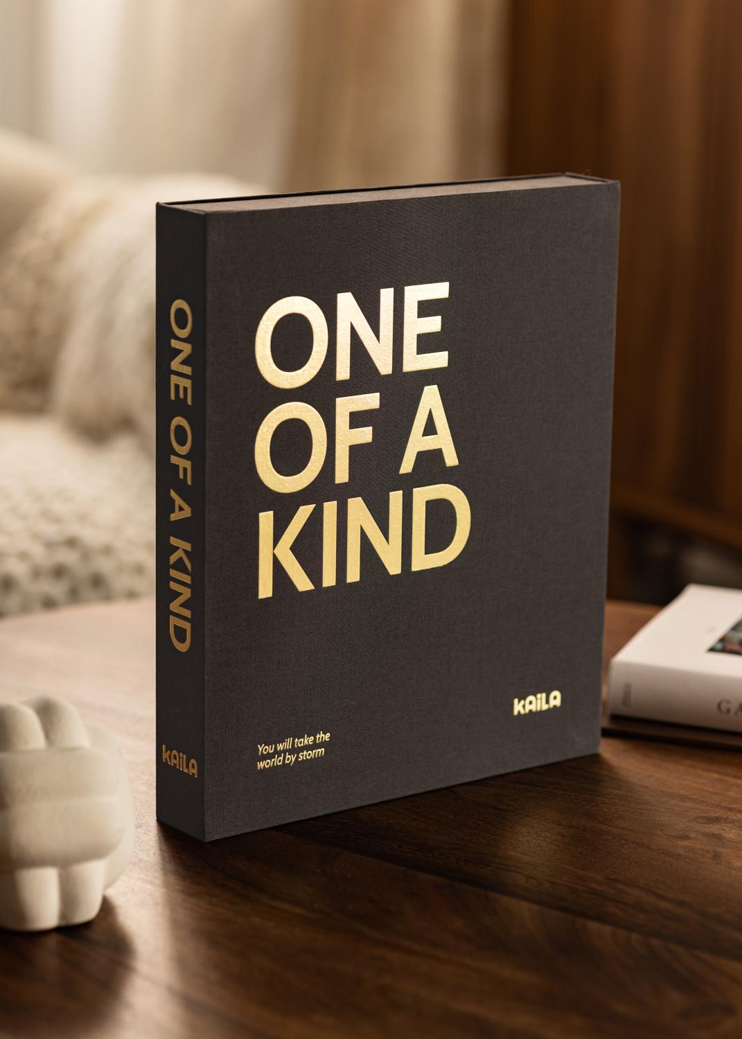 Product Image for KAILA ONE OF A KIND Black - Coffee Table Photo Album (60 Zwarte zijden)
