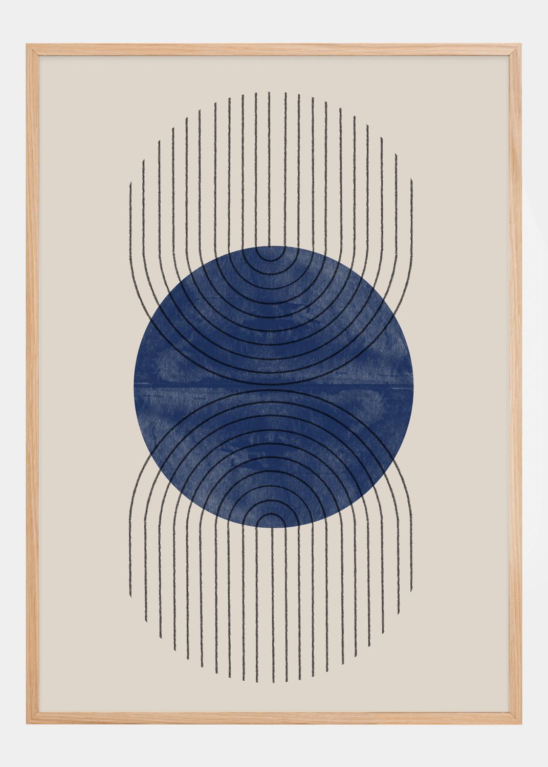 Product Image for Perfect Point Blue Poster (21x29.7 cm (A4))
