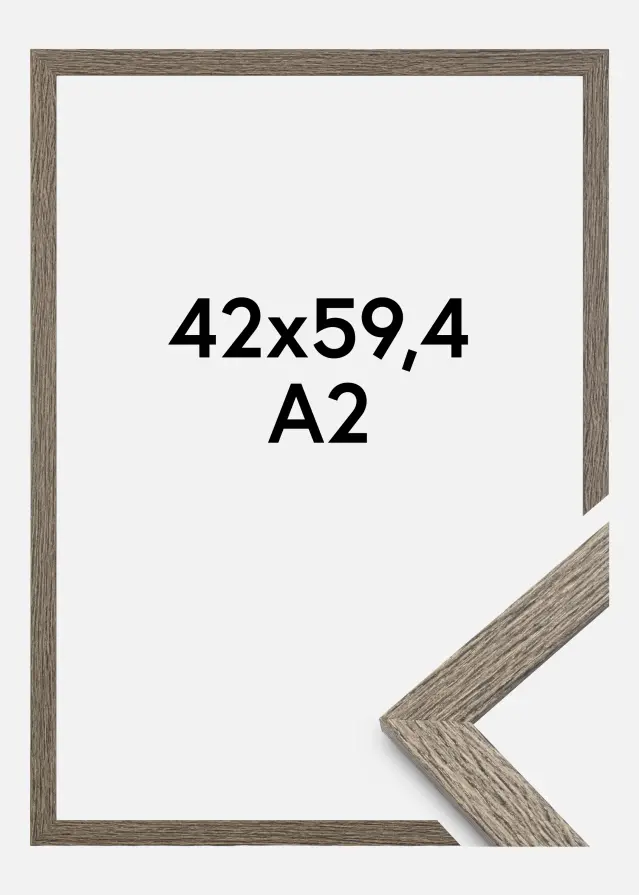 Estancia Fotolijst Stilren Dark Grey Oak 42x59,4 cm (A2)