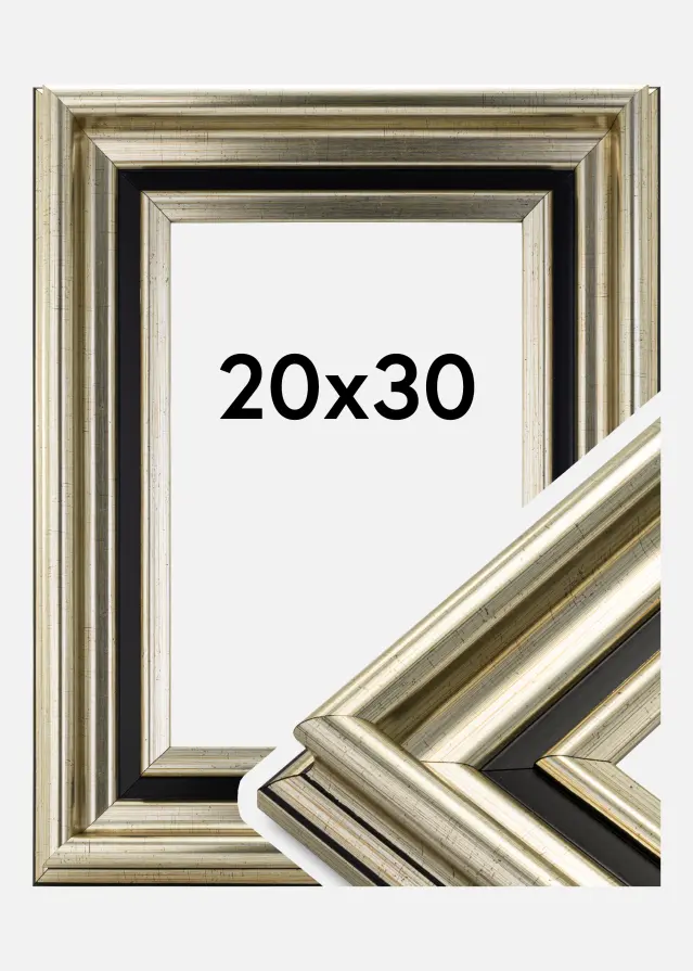Ramverkstad Fotolijst Gysinge Premium Zilver 20x30 cm