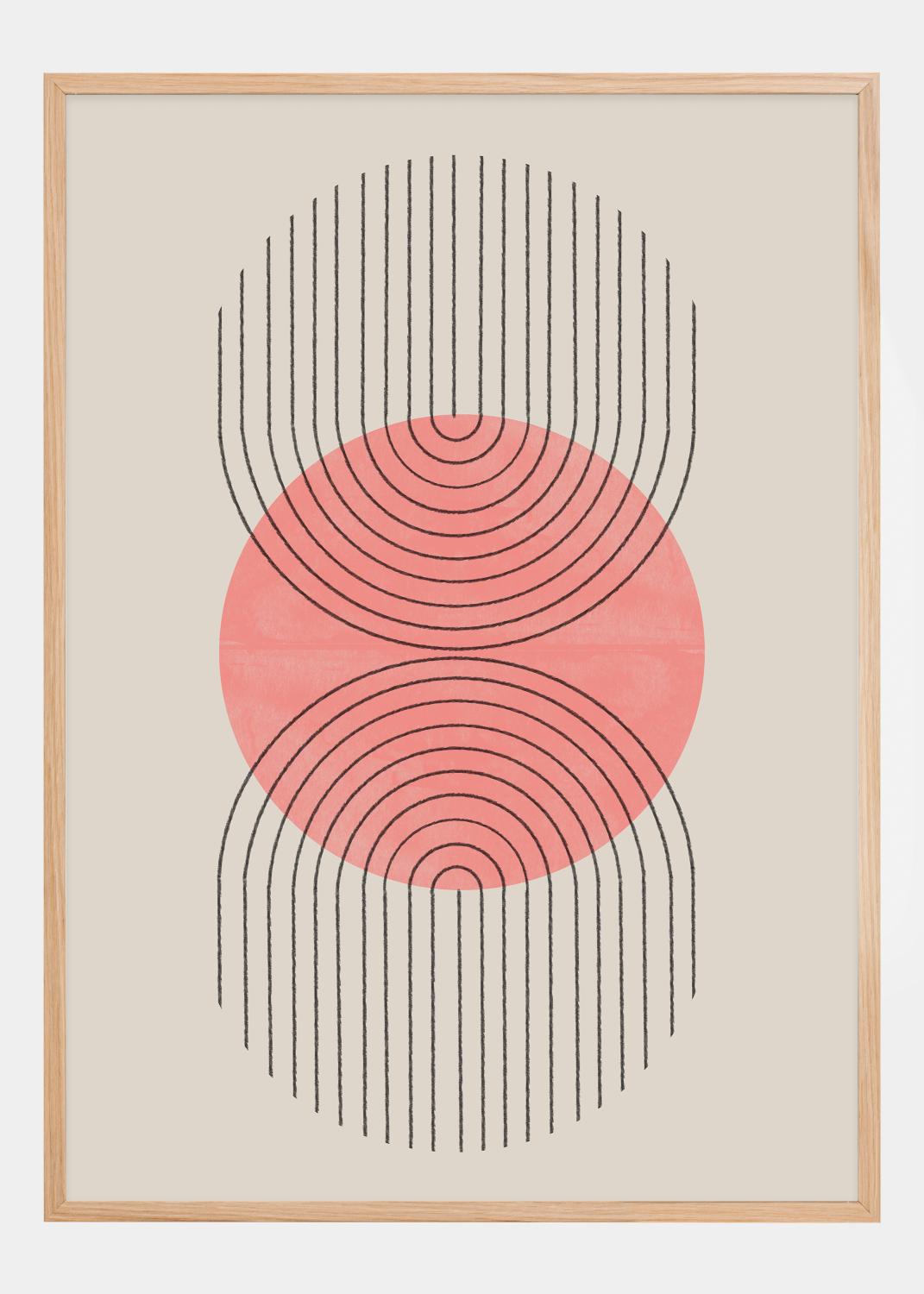 Product Image for Perfect Point Peach Poster (21x29.7 cm (A4))