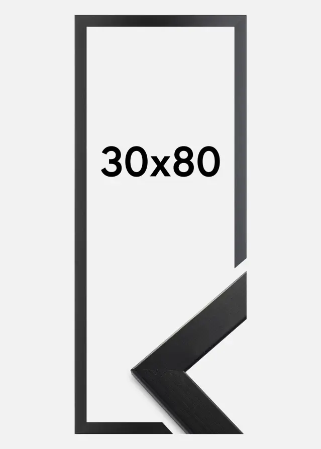 Artlink Fotolijst Trendline Acrylglas Zwart 30x80 cm