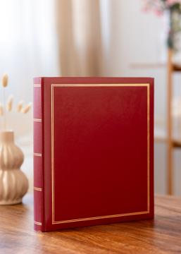 BGA Classico Album Rood - 30x33 cm (100 Witte zijden / 50 bladen)